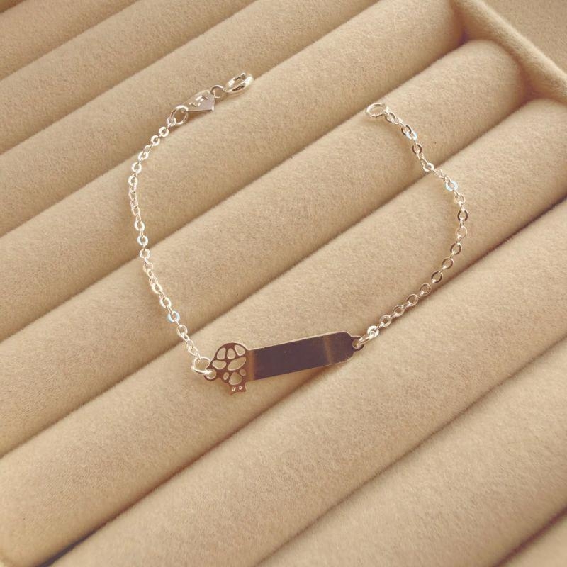 PULSEIRA INF EM PRATA - MENINO - PT072606