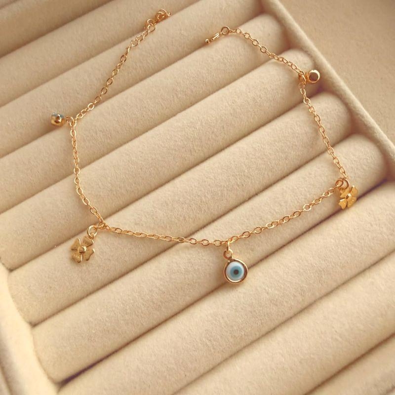 TORNOZELEIRA EM OURO - TZ072601