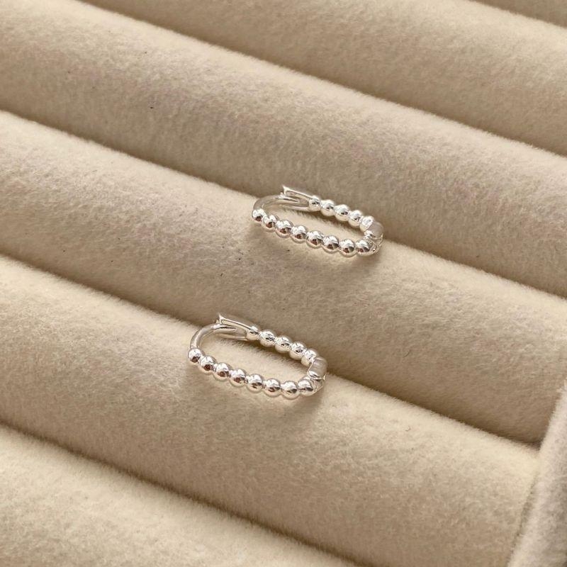 ARGOLA PEQUENAS EM PRATA - AP112532