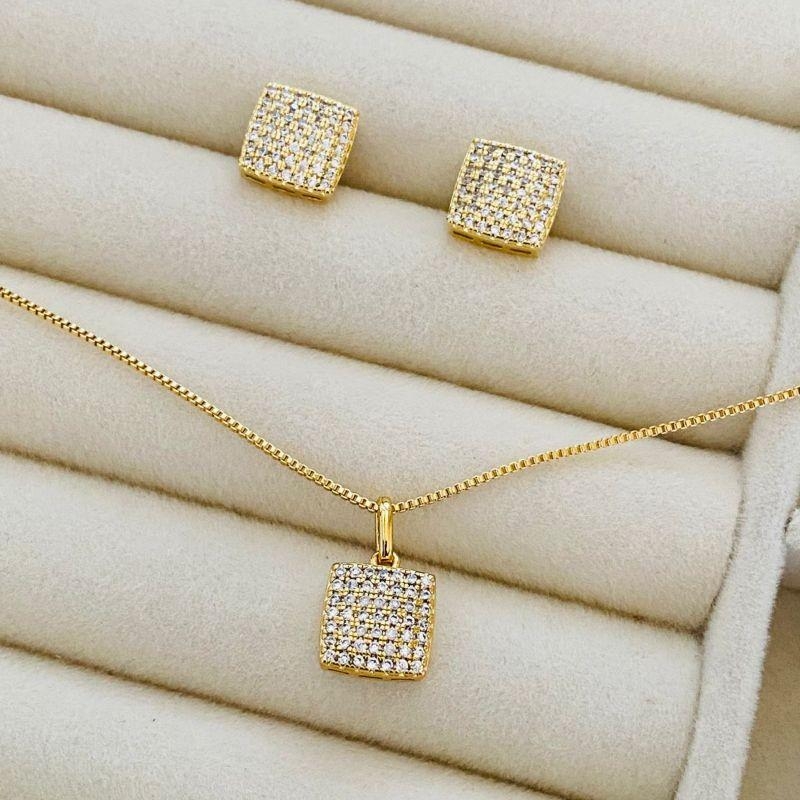 CONJUNTO EM OURO - CJ112509