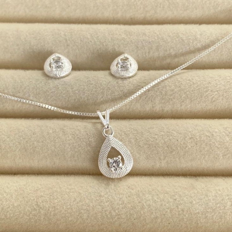 CONJUNTO EM PRATA - CJ062606