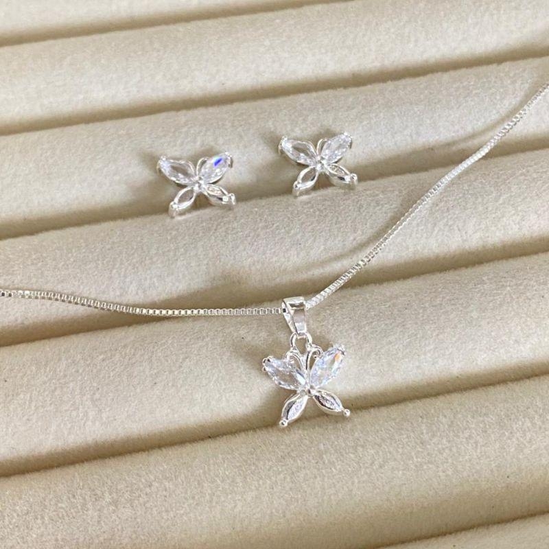 CONJUNTO EM PRATA - CJ062630