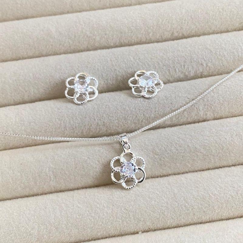 CONJUNTO EM PRATA - CJ062634