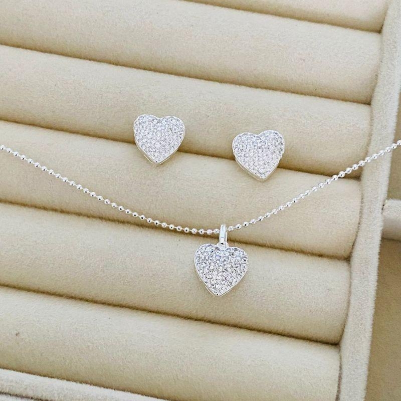 CONJUNTO EM PRATA - CJ112516