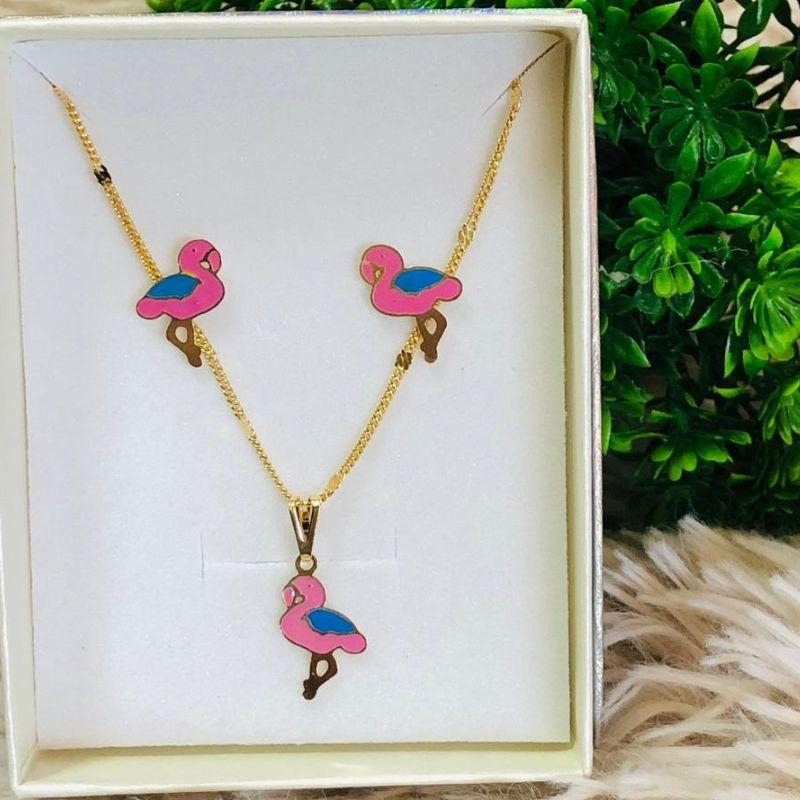 CONJUNTO INFANTIL FLAMINGO RES - CI102503
