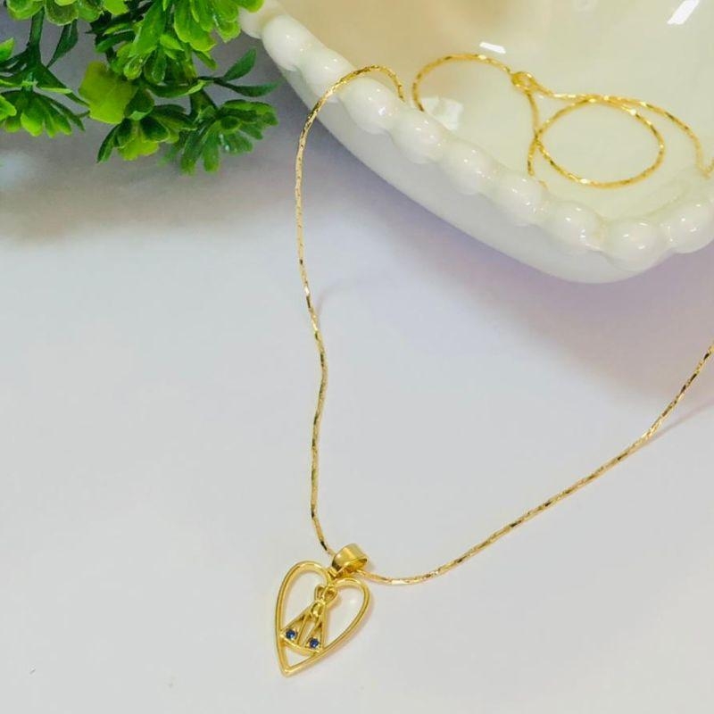 GARGANTILHA EM OURO - GG102508