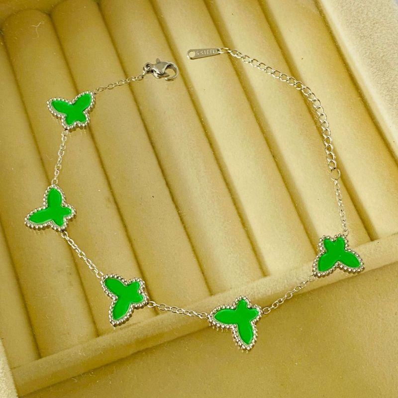 PULSEIRA FEM EM AÇO - VERDE - PF032606