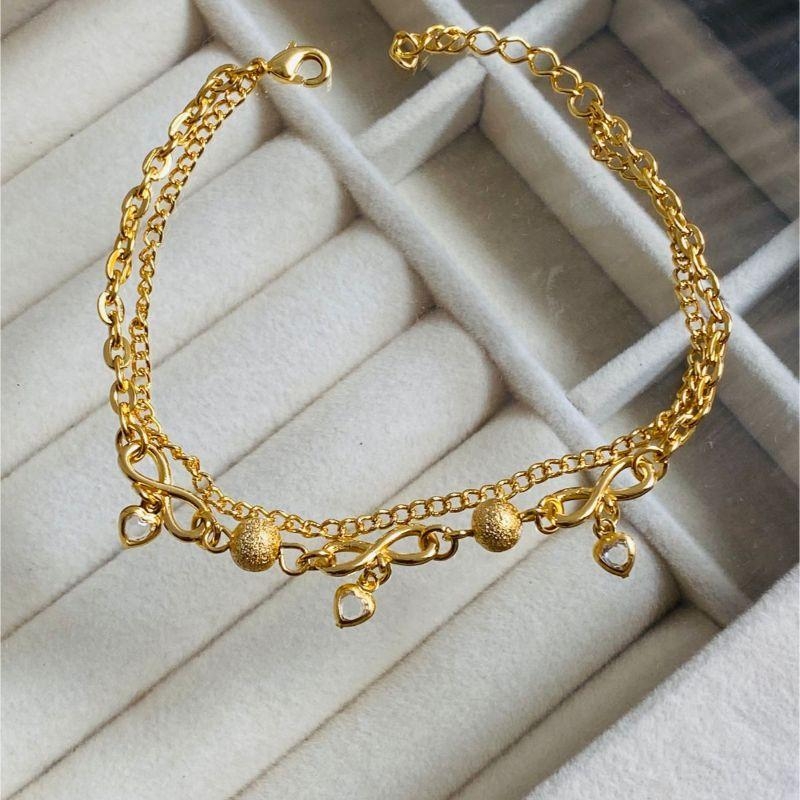 PULSEIRA FEM EM OURO - PF012605