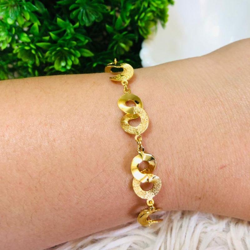PULSEIRA FEM EM OURO - PF102507