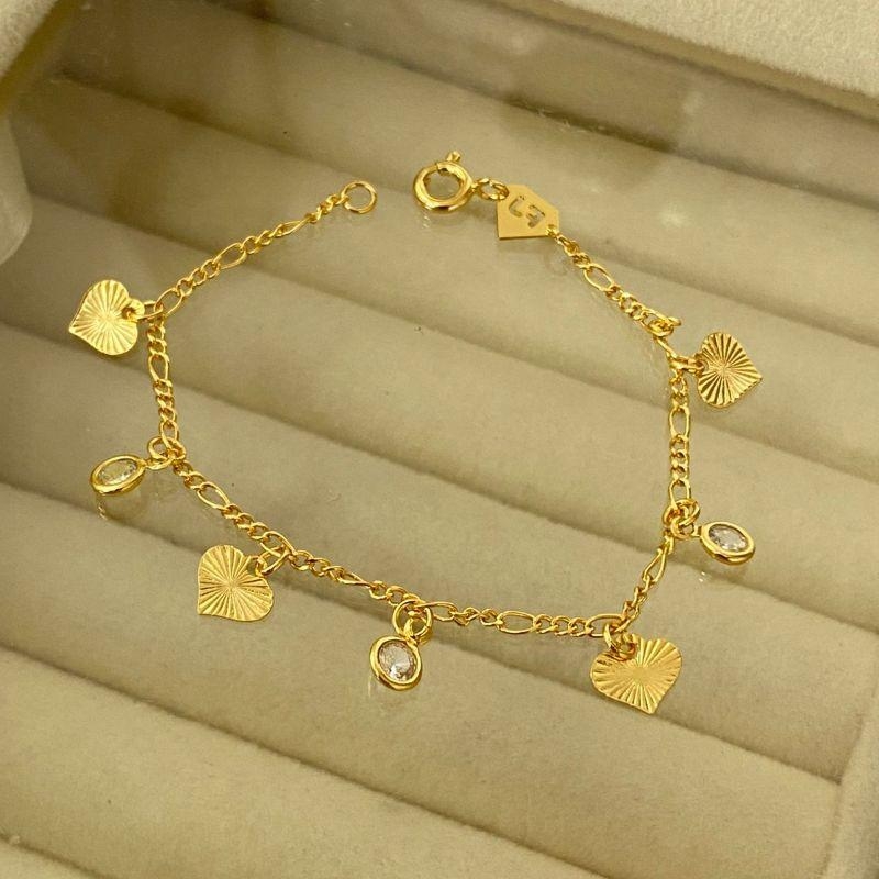PULSEIRA INFANTIL EM OURO - PT032601
