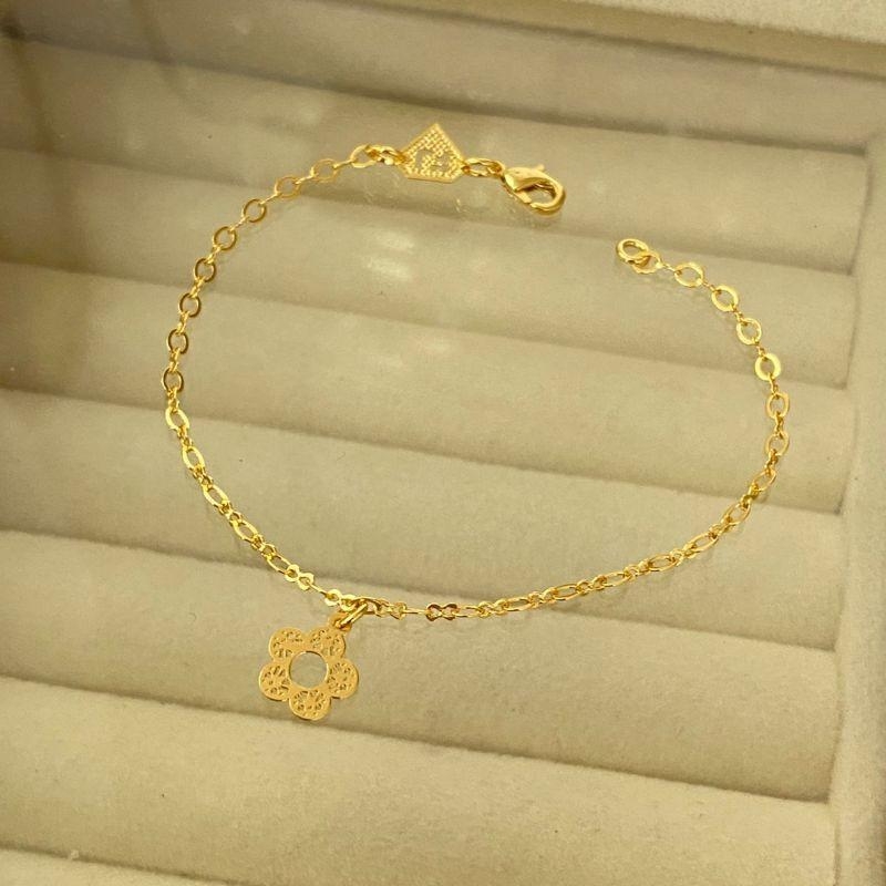 PULSEIRA INFANTIL EM OURO - PT032611