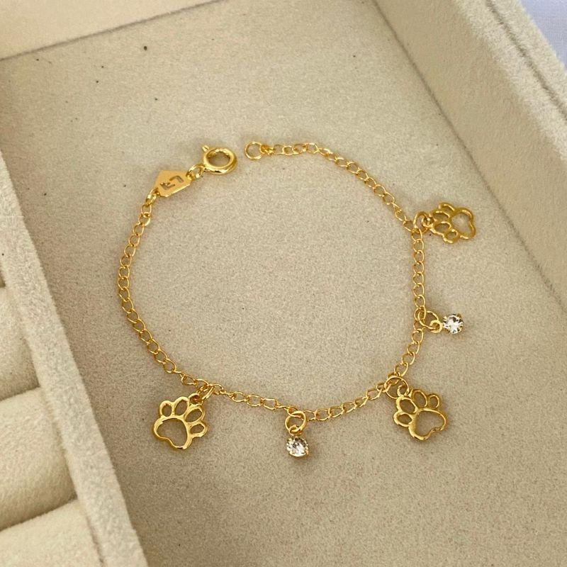 PULSEIRA INFANTIL EM OURO - PT032615