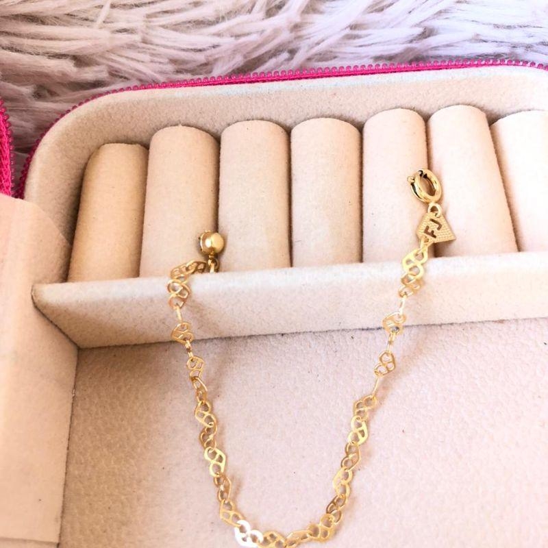PULSEIRA INFANTIL EM OURO - PT092513