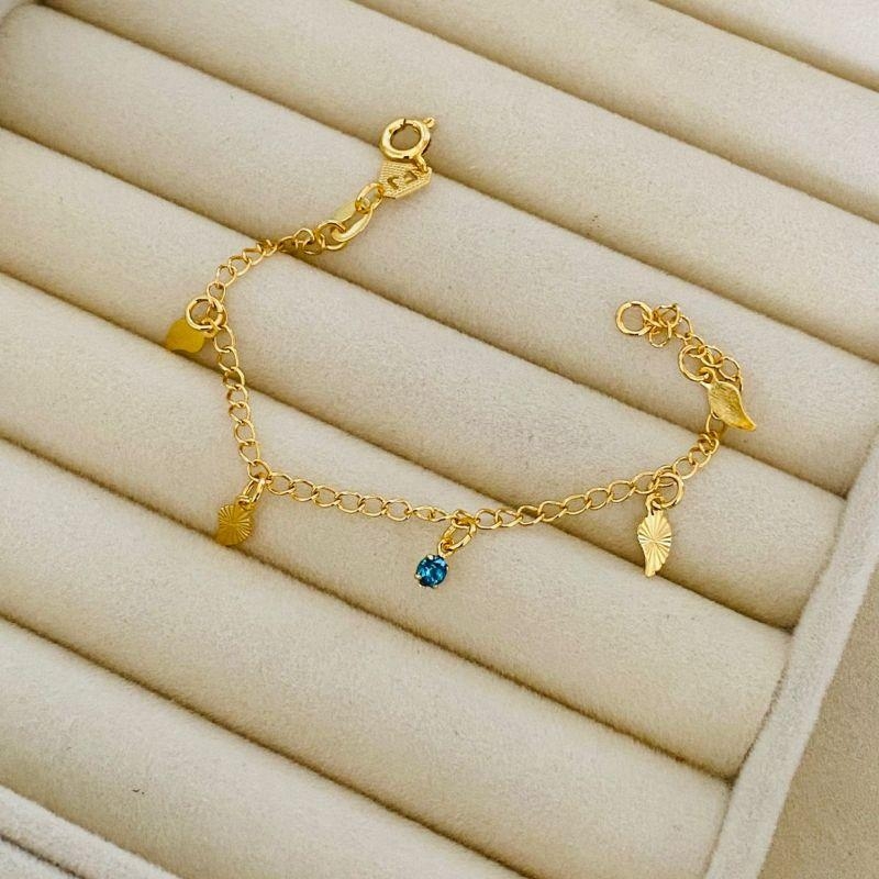 PULSEIRA INFANTIL EM OURO - PT112509