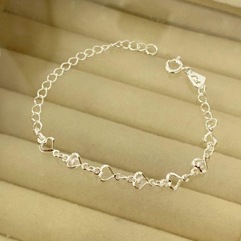 PULSEIRA INFANTIL EM PRATA - PT032606