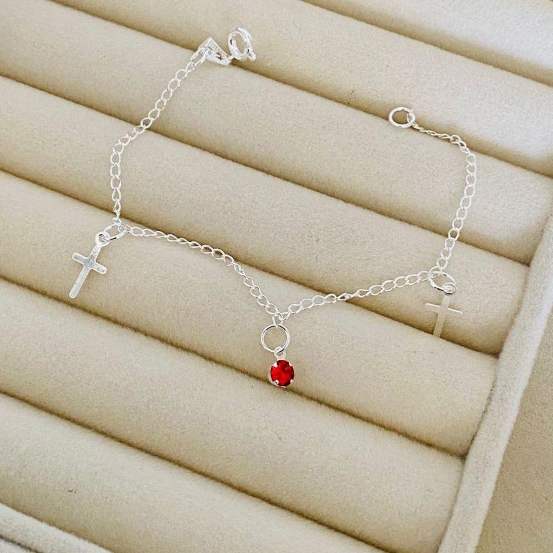 PULSEIRA INFANTIL EM PRATA- PT112514