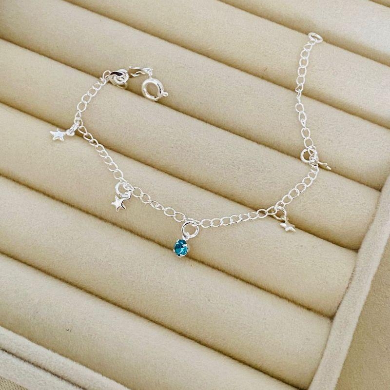 PULSEIRA INFANTIL EM PRATA- PT112516