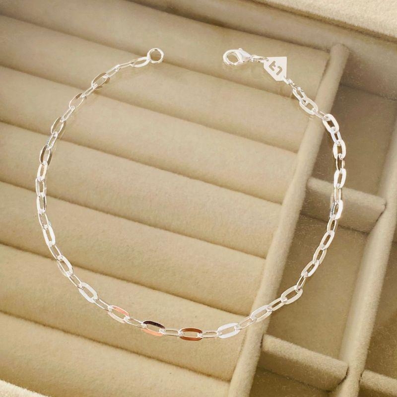 PULSEIRA MASCULINA EM PRATA - PM122504