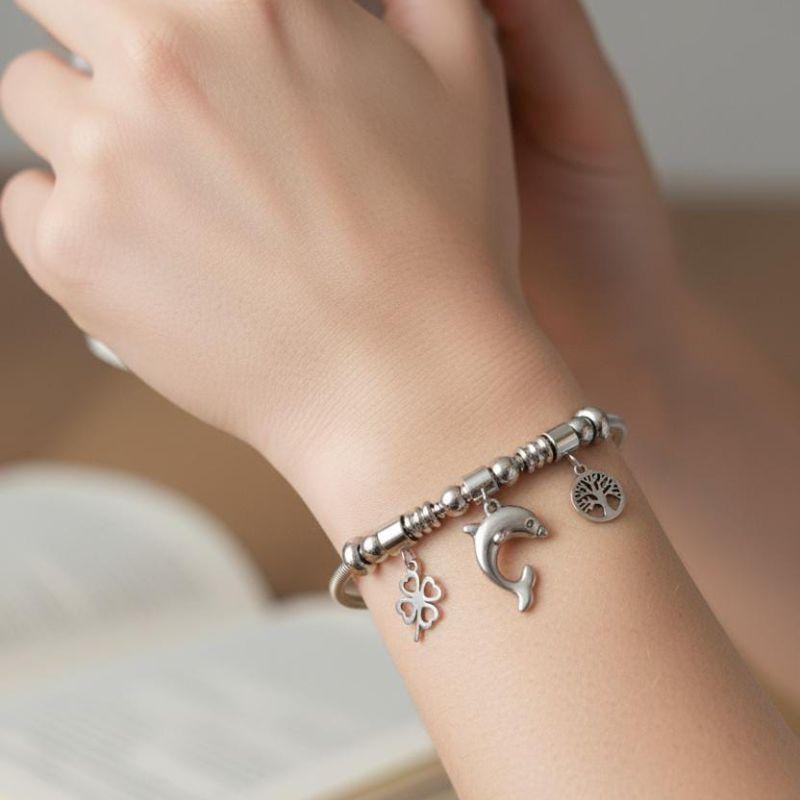 PULSEIRA PANDORA EM AÇO - PF092501