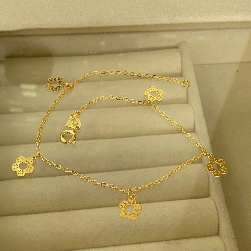 TORNOZELEIRA EM OURO - TZ032609