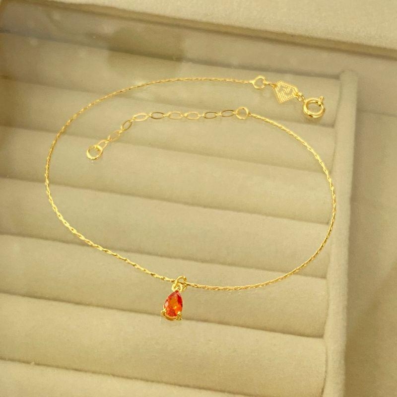 TORNOZELEIRA EM OURO - TZ032611
