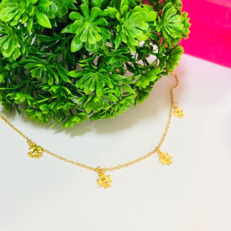 TORNOZELEIRA EM OURO - TZ092508