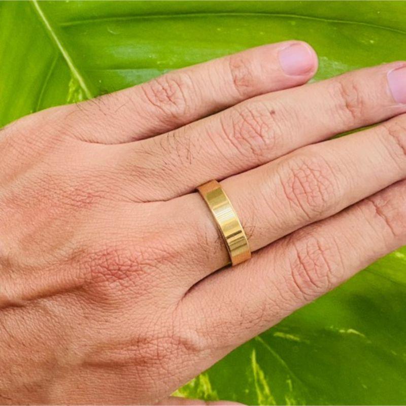 ALIANÇA EM OURO - AL082301 - 16