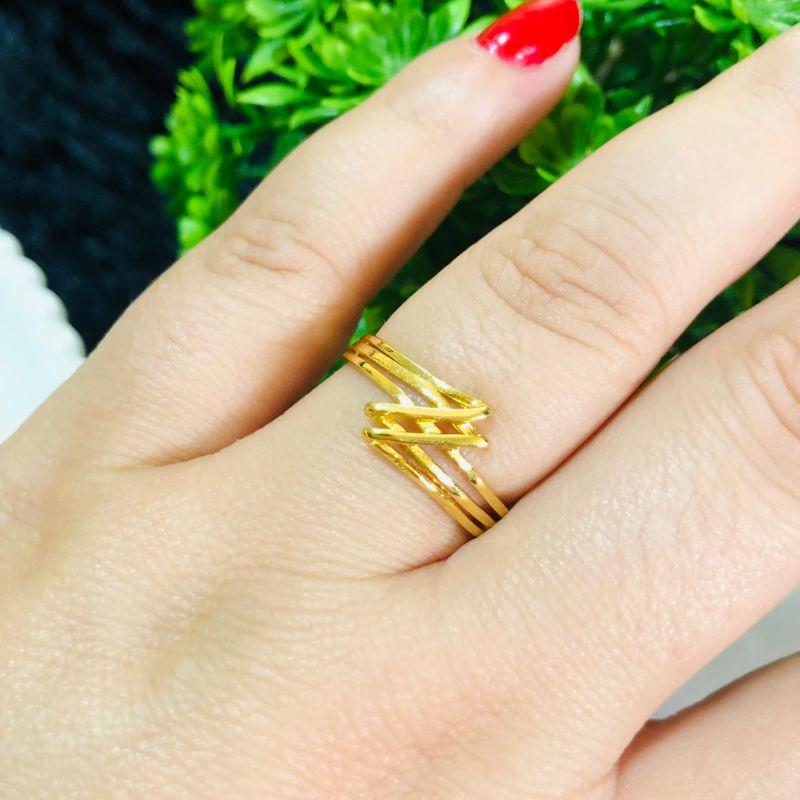 ANEL EM OURO - 14 - AN102510