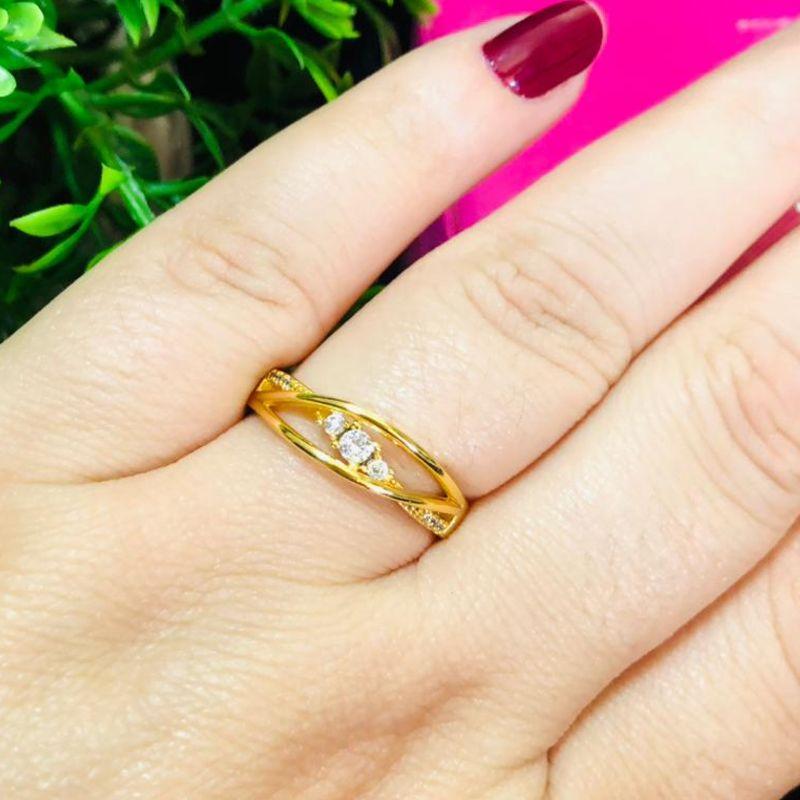 ANEL EM OURO - 14 - AN102520