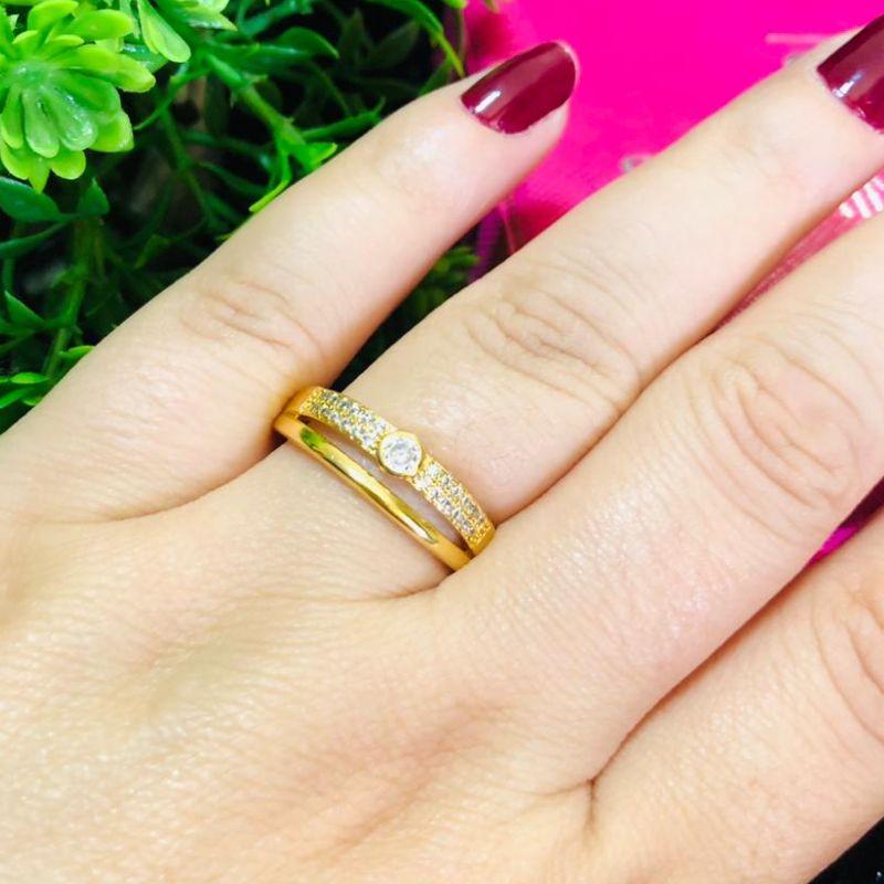 ANEL EM OURO - 22 - AN102518