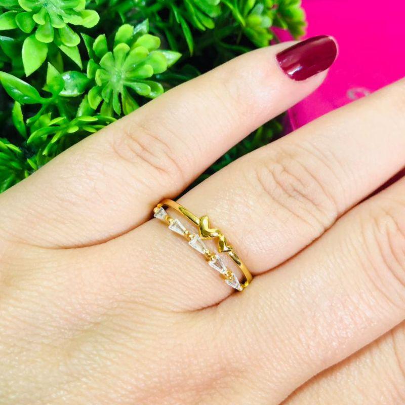ANEL EM OURO - 24 - AN102525