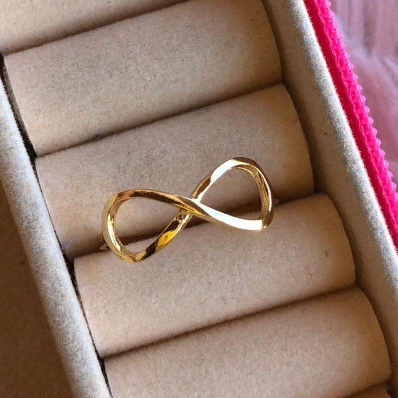 ANEL EM OURO INFINITO Nº 26 - AN092503