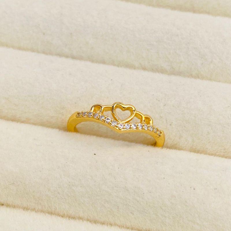 ANEL EM OURO - Nº 14 - AN062669