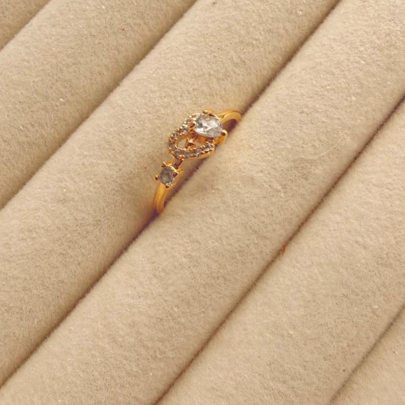 ANEL EM OURO - Nº 14 - AN072639