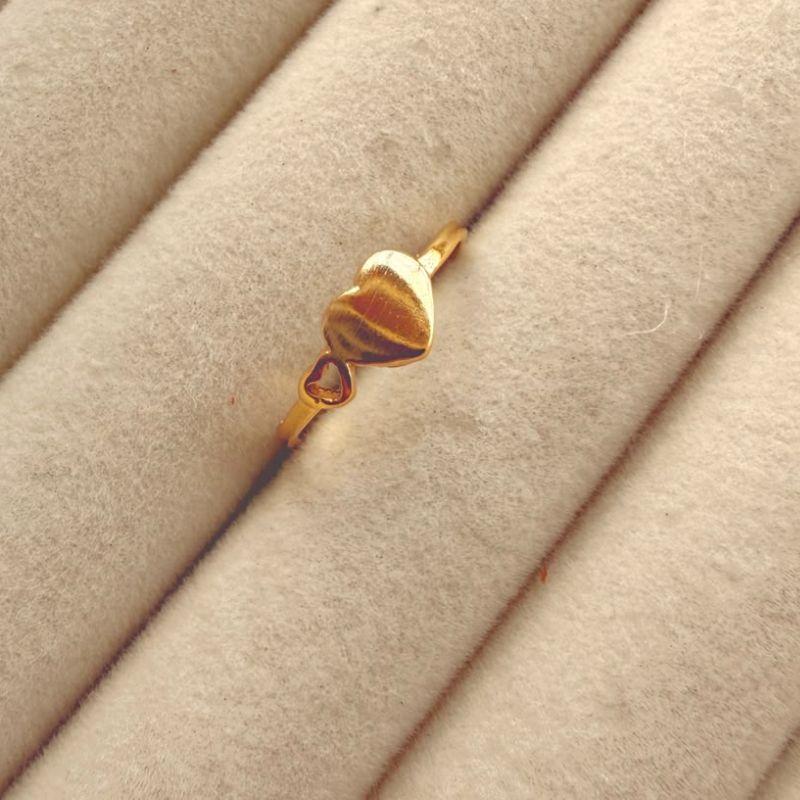 ANEL EM OURO - Nº 16 - AN072601
