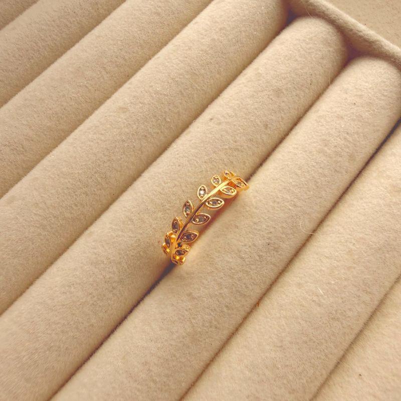 ANEL EM OURO - Nº 16 - AN072626