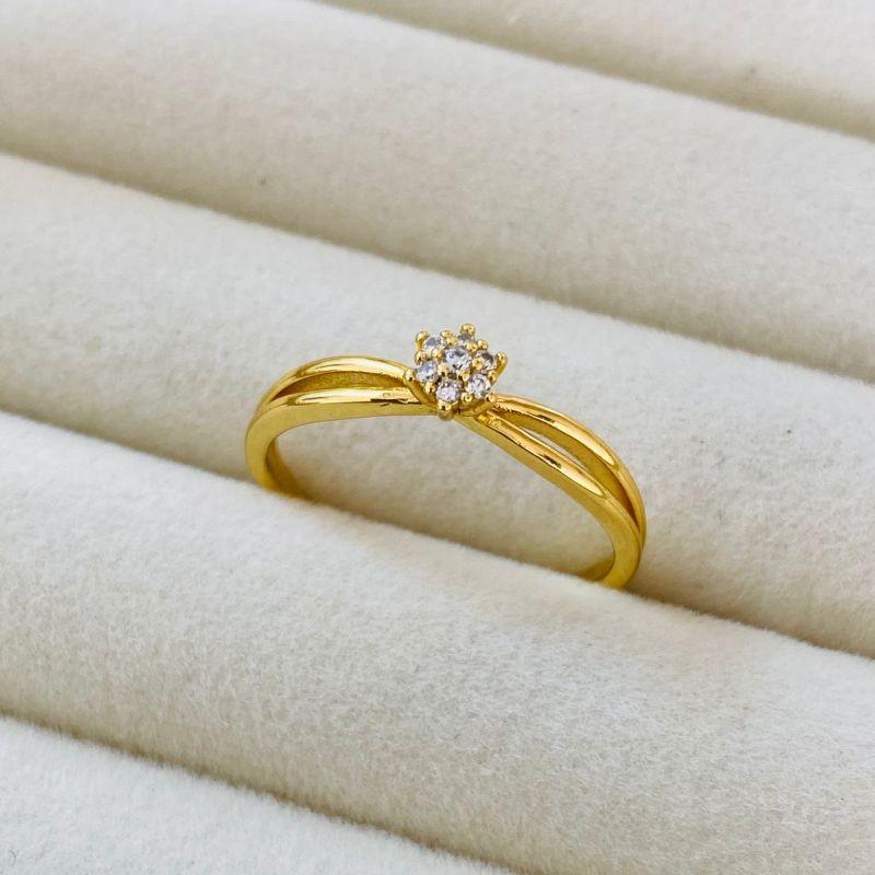 ANEL EM OURO - Nº 16 - AN112533