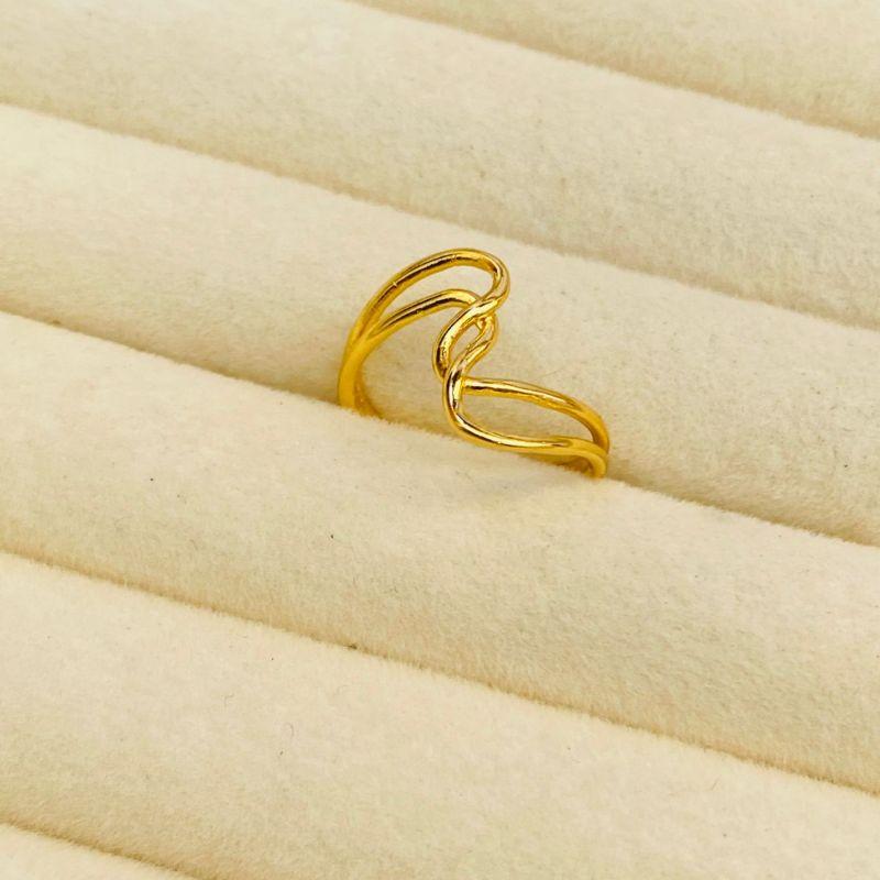 ANEL EM OURO - Nº 20 - AN062653