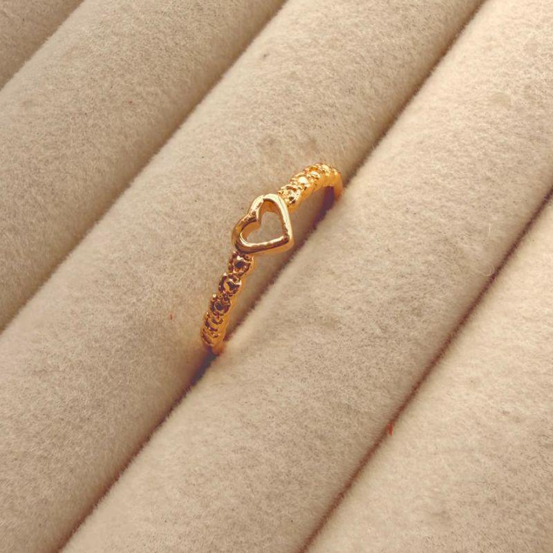 ANEL EM OURO - Nº 20 - AN072605