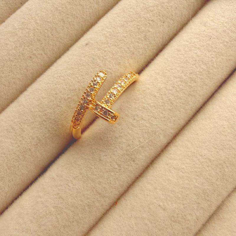 ANEL EM OURO - Nº 20 - AN072635