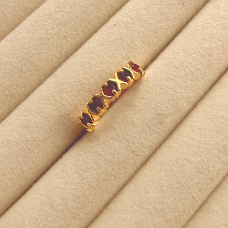 ANEL EM OURO - Nº 20 - AN072642