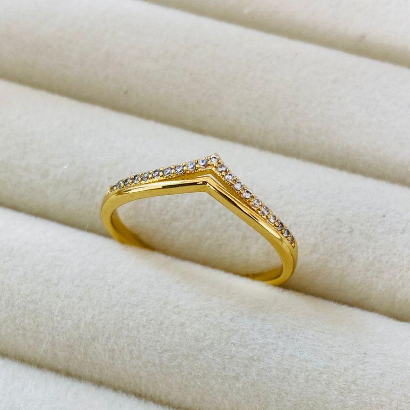 ANEL EM OURO - Nº 20 - AN112540