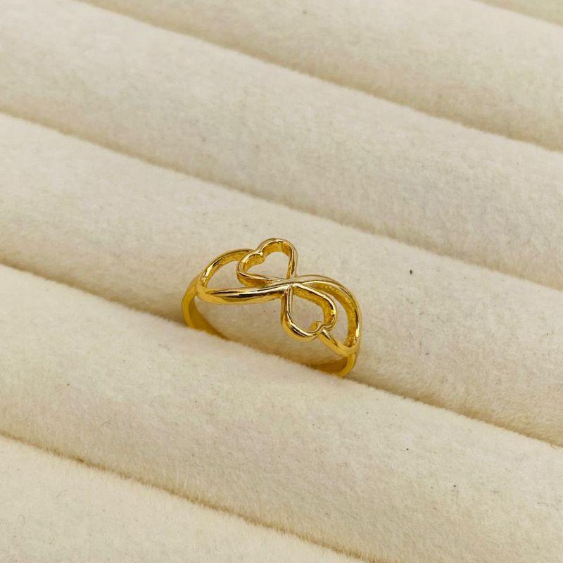 ANEL EM OURO - Nº 22 - AN062637