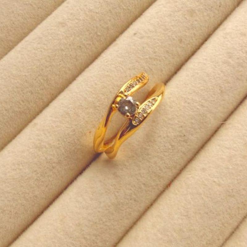 ANEL EM OURO - Nº 22 - AN072632