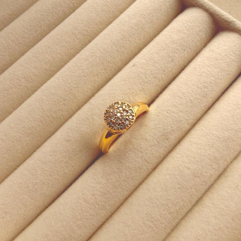 ANEL EM OURO - Nº 22 - AN072636