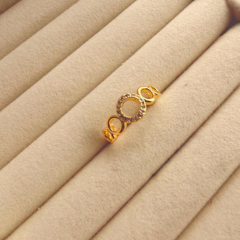 ANEL EM OURO - Nº 22 - AN072649