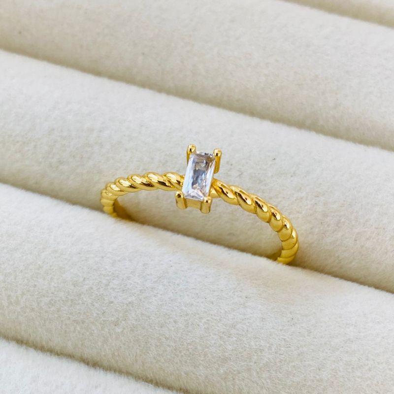 ANEL EM OURO - Nº 22 - AN112530