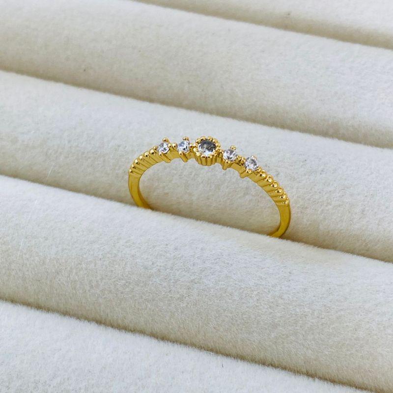 ANEL EM OURO - Nº 22 - AN112543