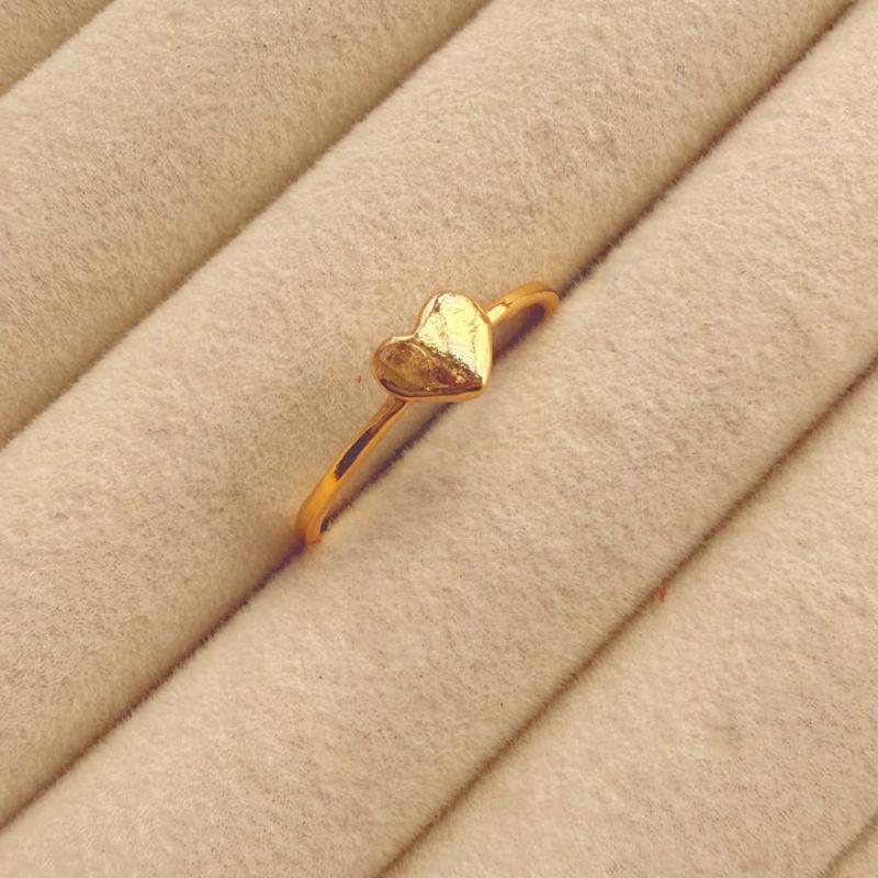 ANEL EM OURO - Nº 24 - AN072617