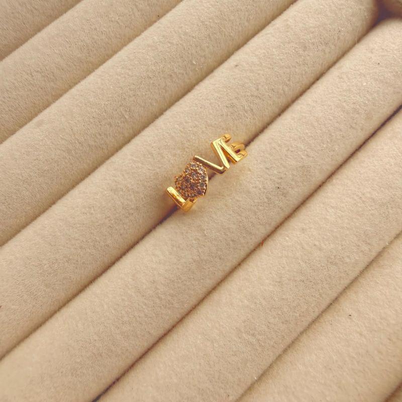 ANEL EM OURO - Nº 24 - AN072621
